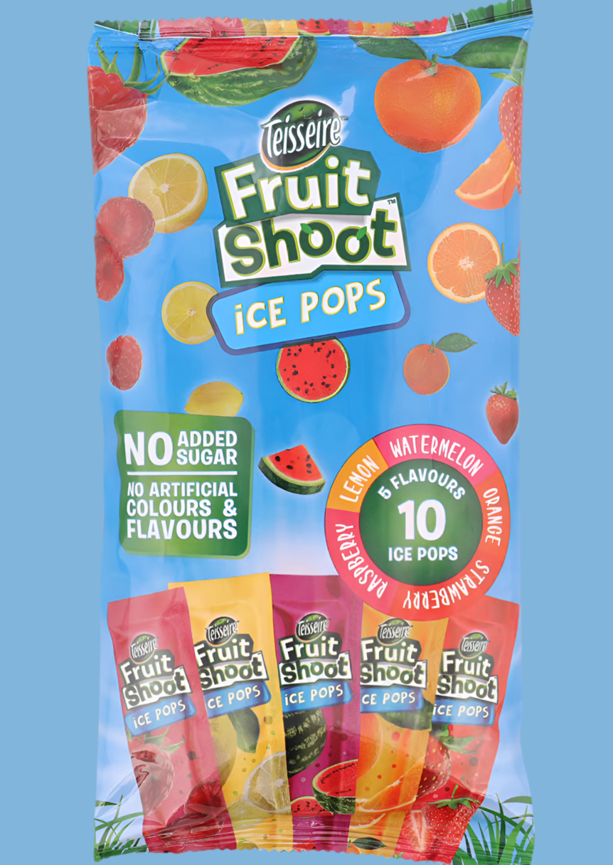 Fruit shoot ice pop