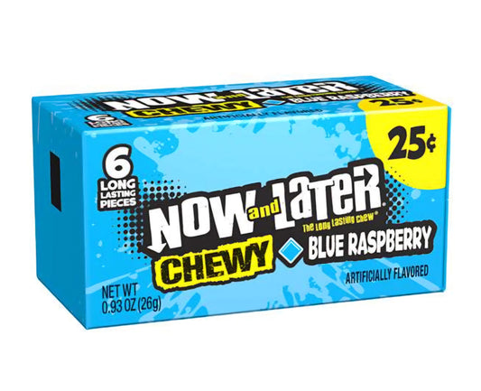 Now later banana blue raspberry